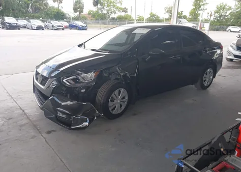 2020 Nissan Versa S Xtronic Cvt from USA, damaged, VIN 3N1CN8DV2LL807746